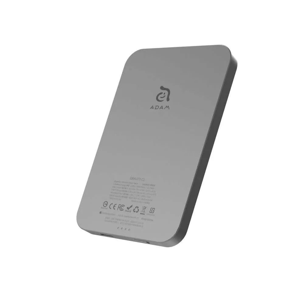 BATERIA ADAM ELEMENTS EXTERNA COMPATIBLE MAGSAFE 5000 MAH GREY
