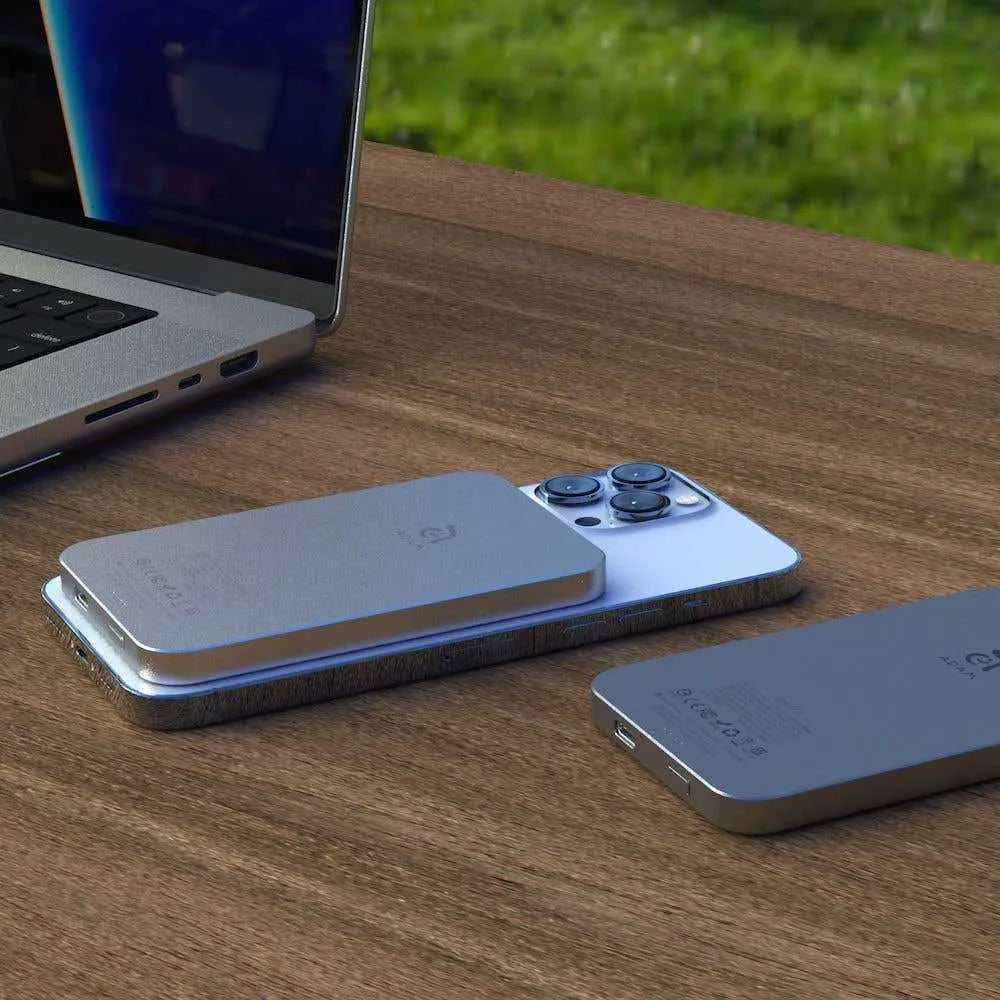 BATERIA ADAM ELEMENTS EXTERNA COMPATIBLE MAGSAFE 5000 MAH GREY