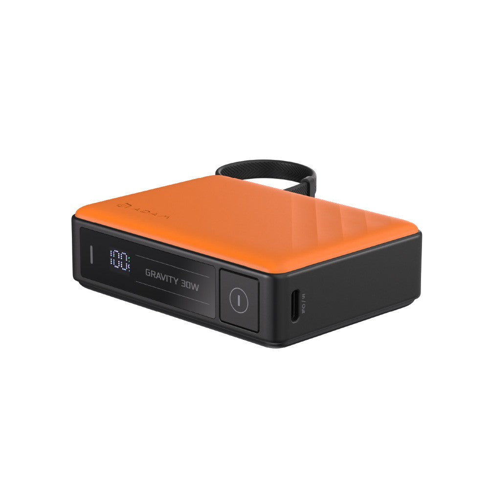 BATERIA ADAM ELEMENTS 30W GRAVITY 10000 mAh CABLE USB-C ORANGE