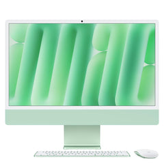 iMac con pantalla Retina 4,5K de 24 pulgadas: Chip M4 de Apple con CPU de 10 núcleos y GPU de 10 núcleos, 512 GB SSD - Verde