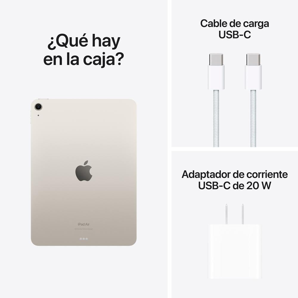 iPad Air de 11 pulgadas Wi-Fi 128 GB - Blanco estrella (M2)