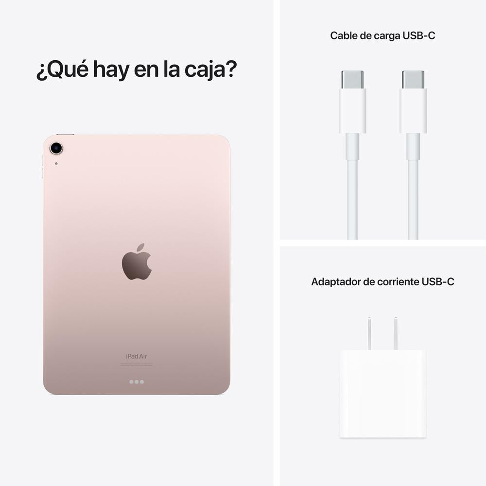 2022 iPad Air Wi-Fi 256 GB - Rosa (5.ª generación)