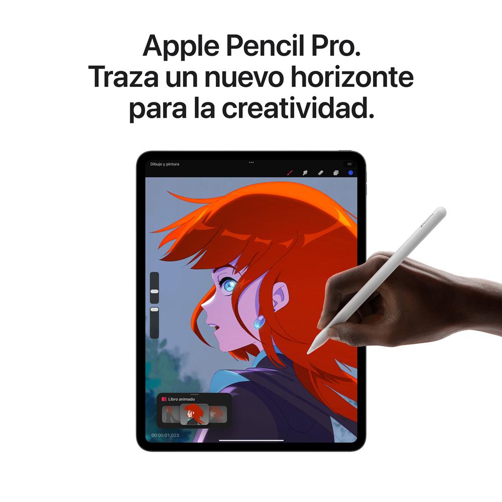 iPad Pro de 11 pulgadas Wi-Fi 256 GB Vidrio estándar - Plata (M4)