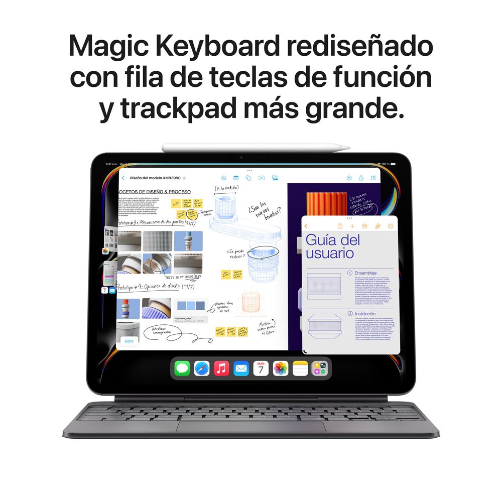 iPad Pro de 11 pulgadas Wi-Fi 512 GB Vidrio estándar - Plata (M4)