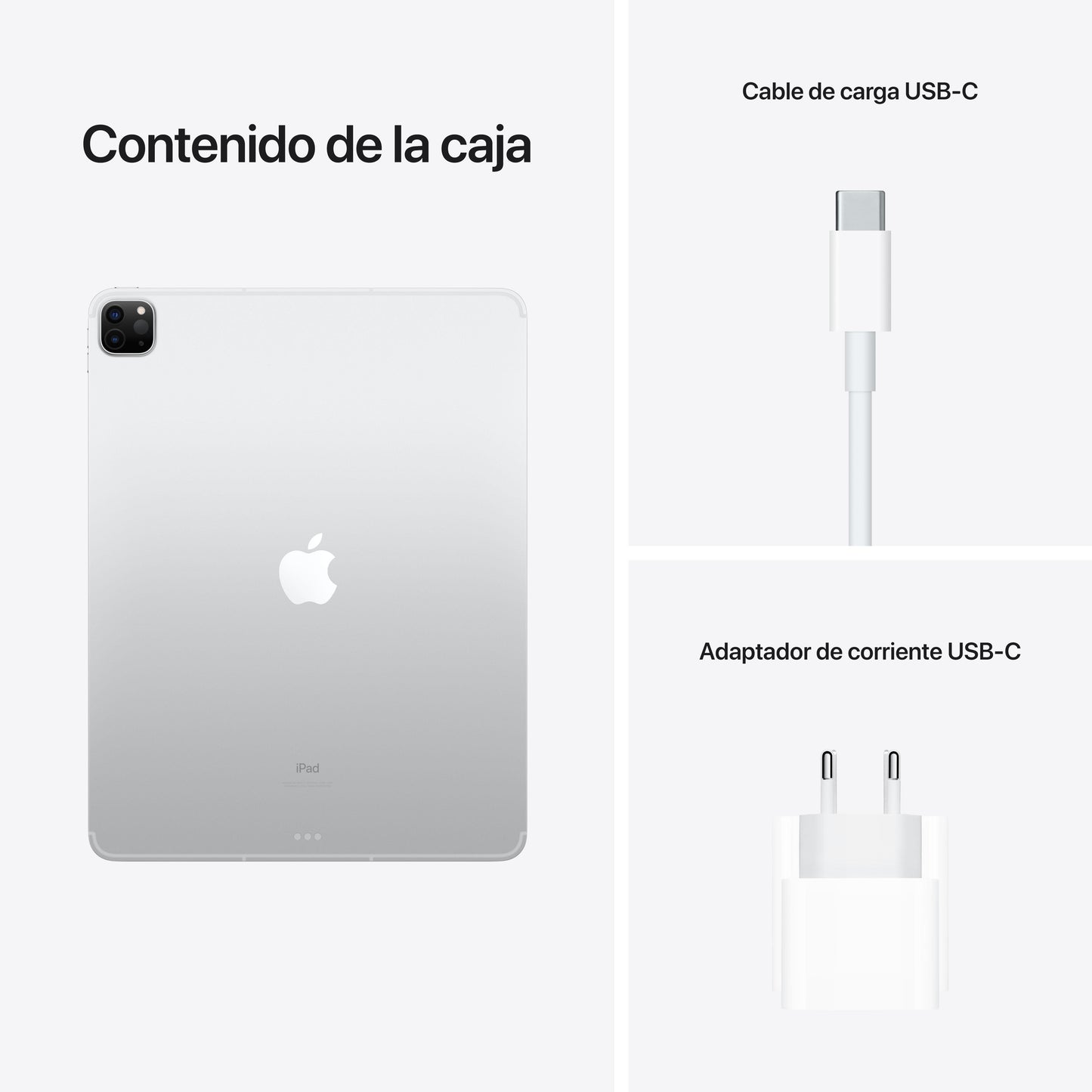 2021 iPad Pro de 12,9 pulgadas Wi-Fi + Cellular 128 GB - Plata (5.ª generación)