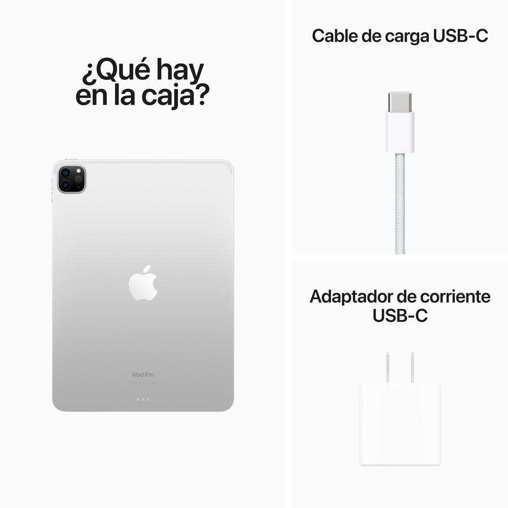 2022 iPad Pro de 11 pulgadas Wi-Fi 128 GB - Plata (4.ª generación)