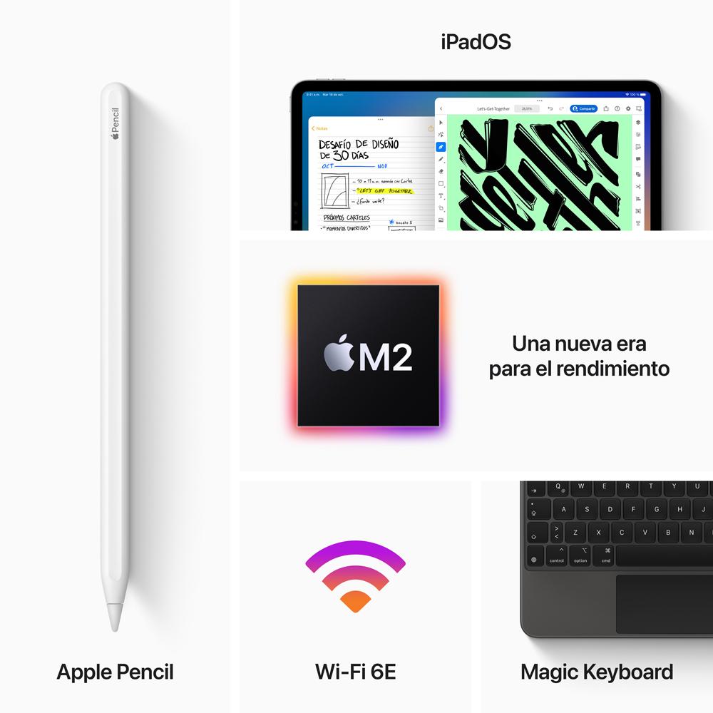 2022 iPad Pro de 11 pulgadas Wi-Fi 512 GB - Gris espacial (4.ª generación)