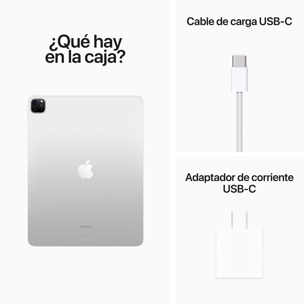 2022 iPad Pro de 12,9 pulgadas Wi-Fi 128 GB - Plata (6.ª generación)