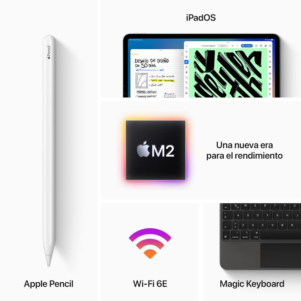 2022 iPad Pro de 12,9 pulgadas Wi-Fi 512 GB - Gris espacial (6.ª generación)