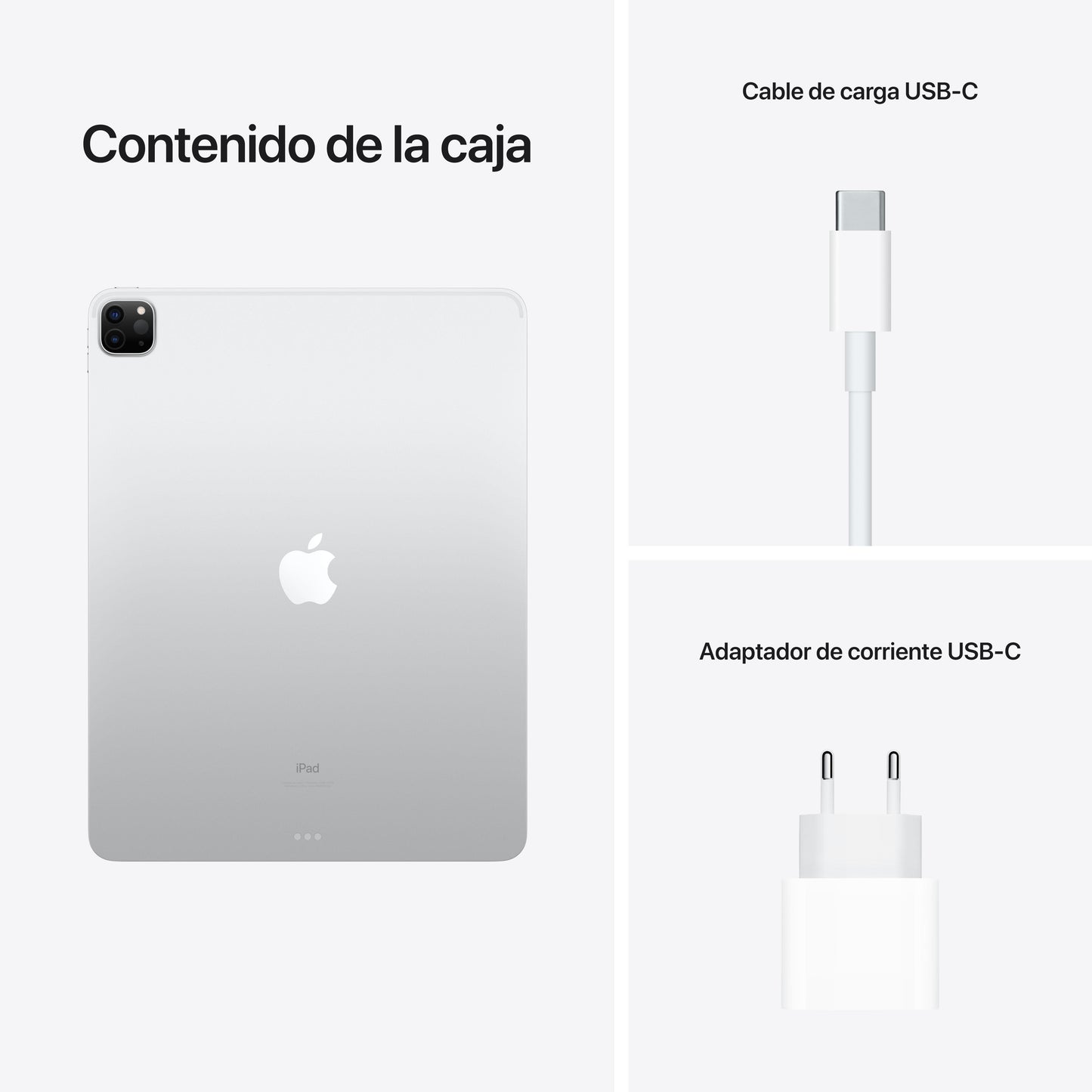 2021 iPad Pro de 12,9 pulgadas Wi-Fi 128 GB - Plata (5.ª generación)