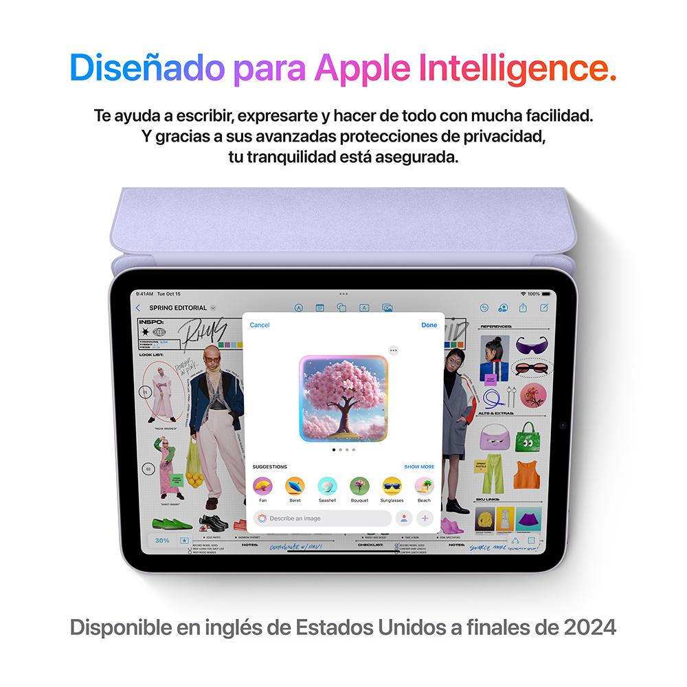 iPad mini Wi-Fi + Cellular 512 GB - Gris espacial (A17 Pro)