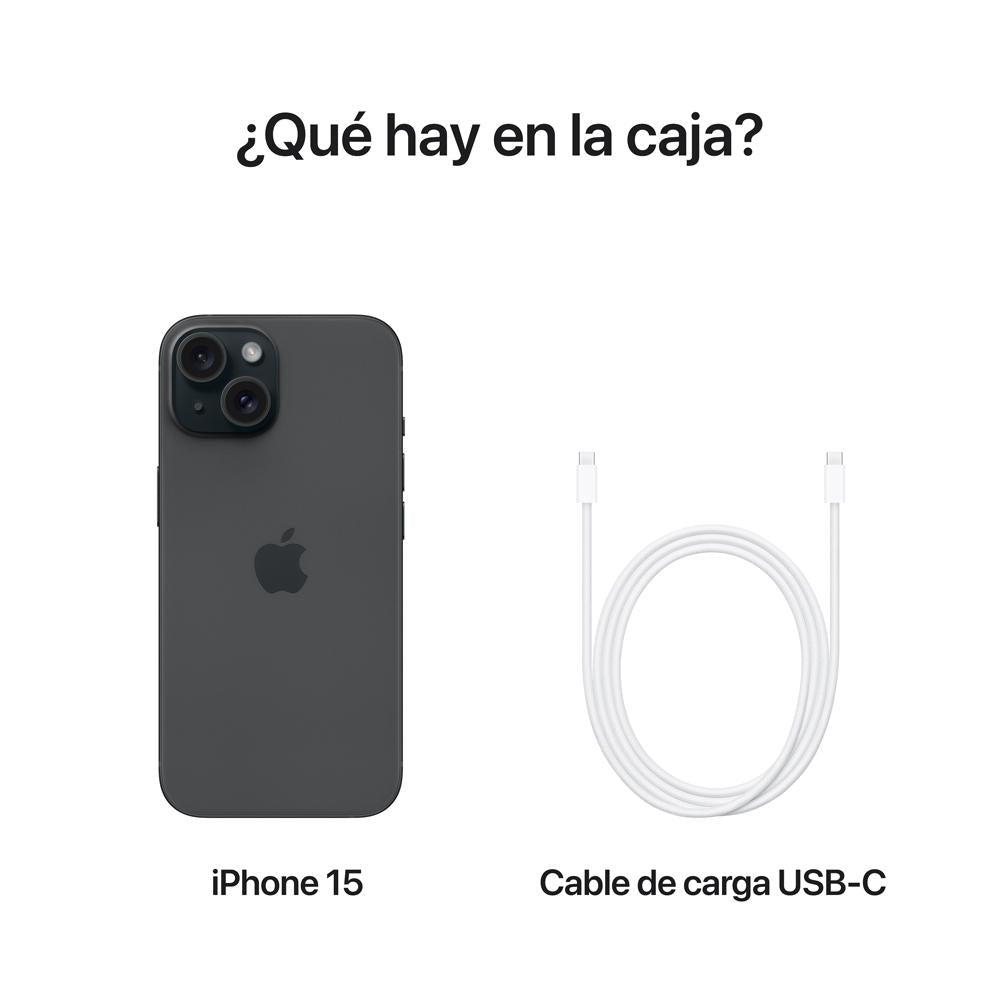 iPhone 15 128 GB Negro