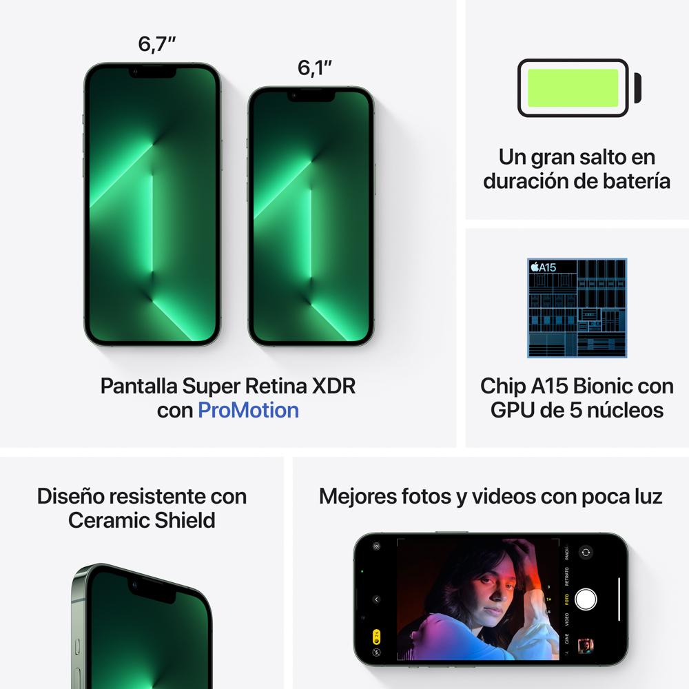 iPhone 13 Pro 512 GB Verde alpino