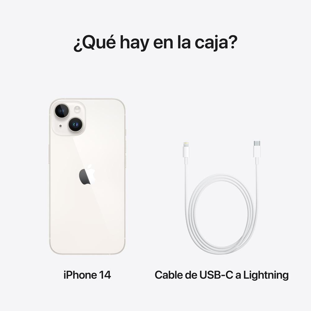 iPhone 14 128 GB Blanco estrella