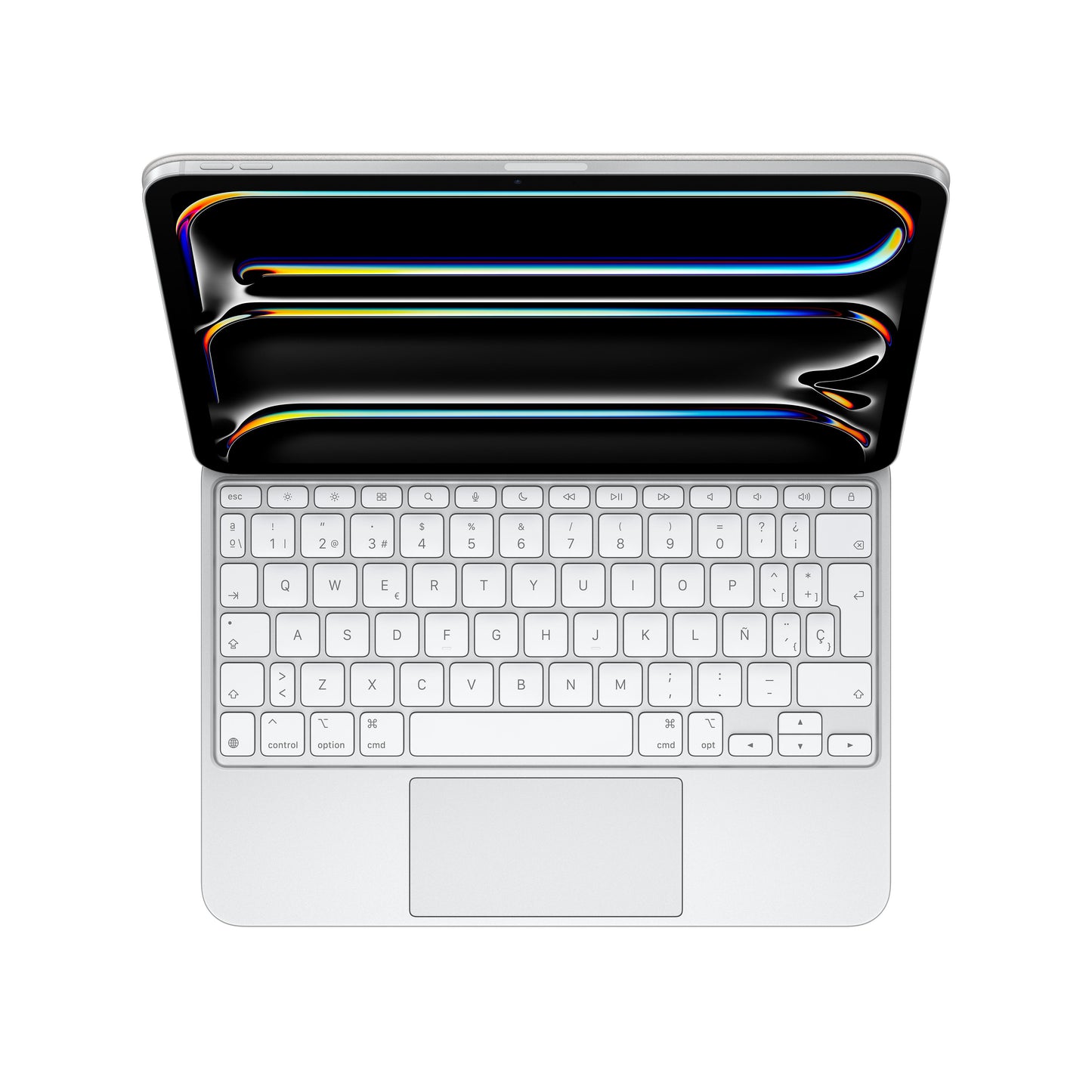 Magic Keyboard para el iPad Pro de 11 pulgadas (M4) - Español (España) - Blanco
