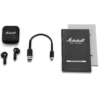 AUDIFONOS MARSHALL MINOR IV IN EAR BLUETOOTH BLACK