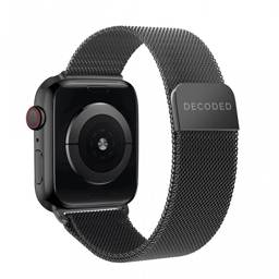 BANDA DECODED MILAN MAGNETIC STRAP 44/45/46/49MM BLACK STEEL