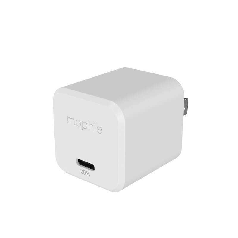 MOPHIE-ACCESSORIES-POWER ADAPTER-USB-C-PD-20W-GAN-WHITE-NA