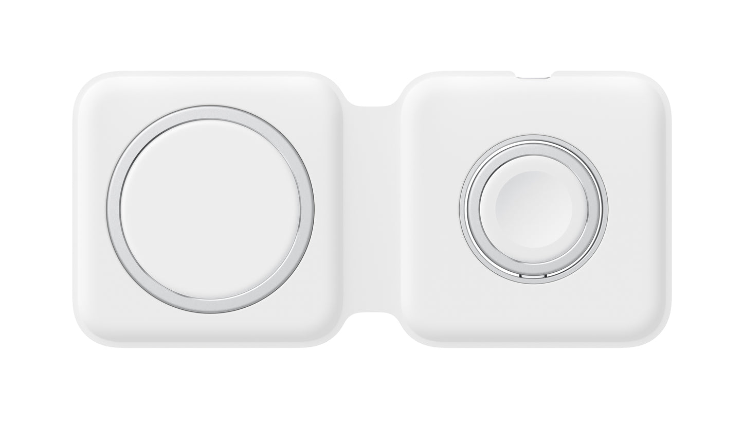 Cargador Apple  inalámbrico MagSafe Duo - Blanco