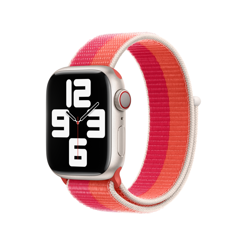 Apple pone a la venta una nueva correa para el Apple Watch: Sport Loop  (PRODUCT)RED