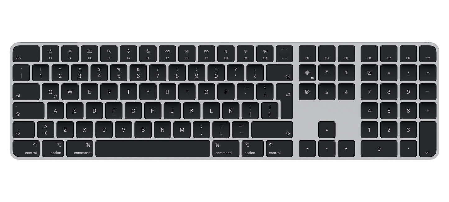 Magic Keyboard con Touch ID y teclado numérico para modelos de Mac con chip de Apple