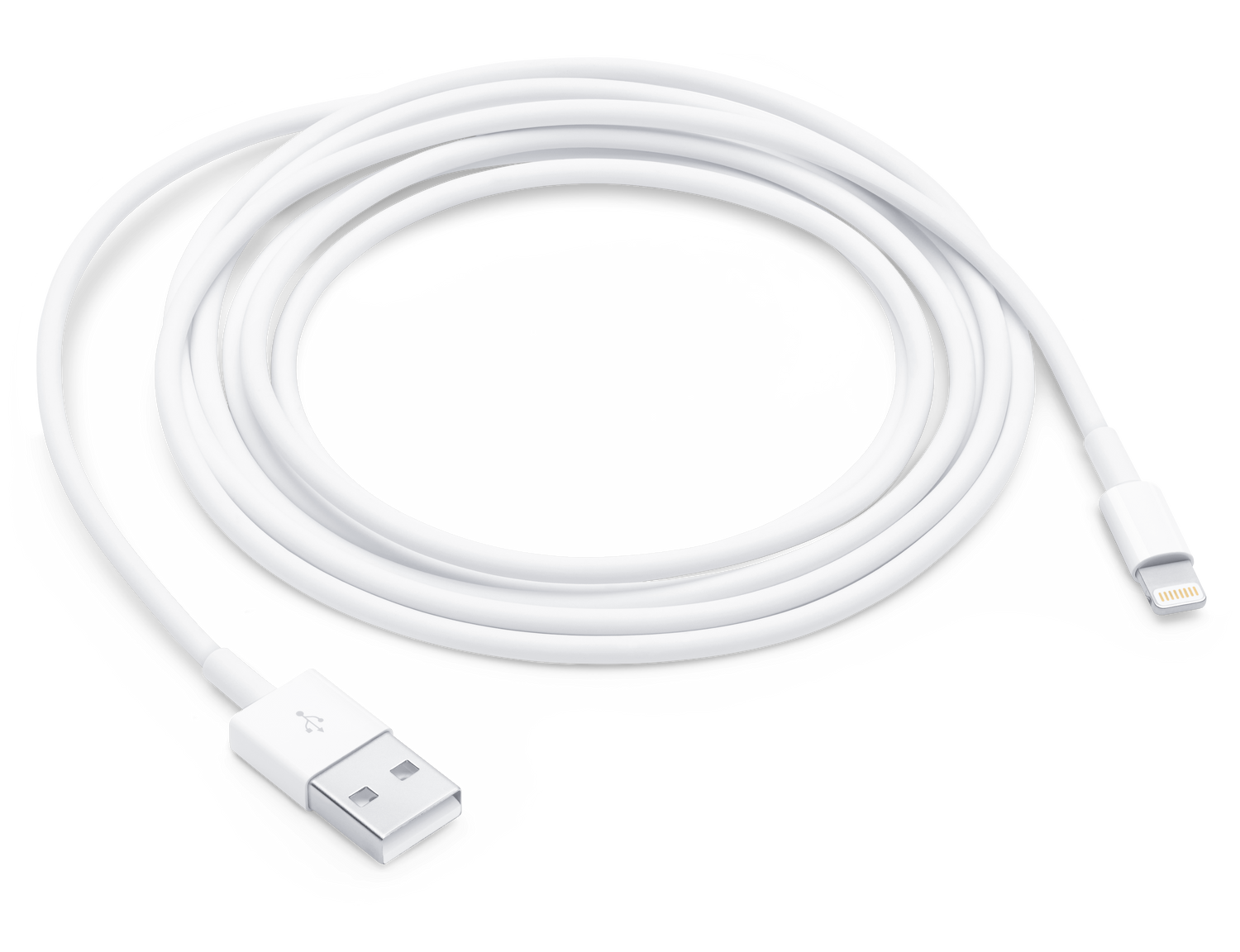 Cable Apple de conector Lightning a USB de 2M
