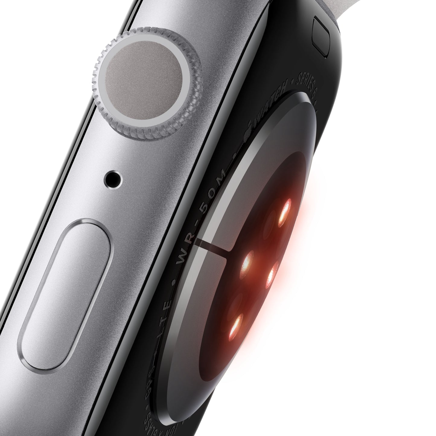 Apple Watch Series 6 (GPS) - Caja de aluminio (PRODUCT)RED de 44 mm - Correa deportiva (PRODUCT)RED - Talla única