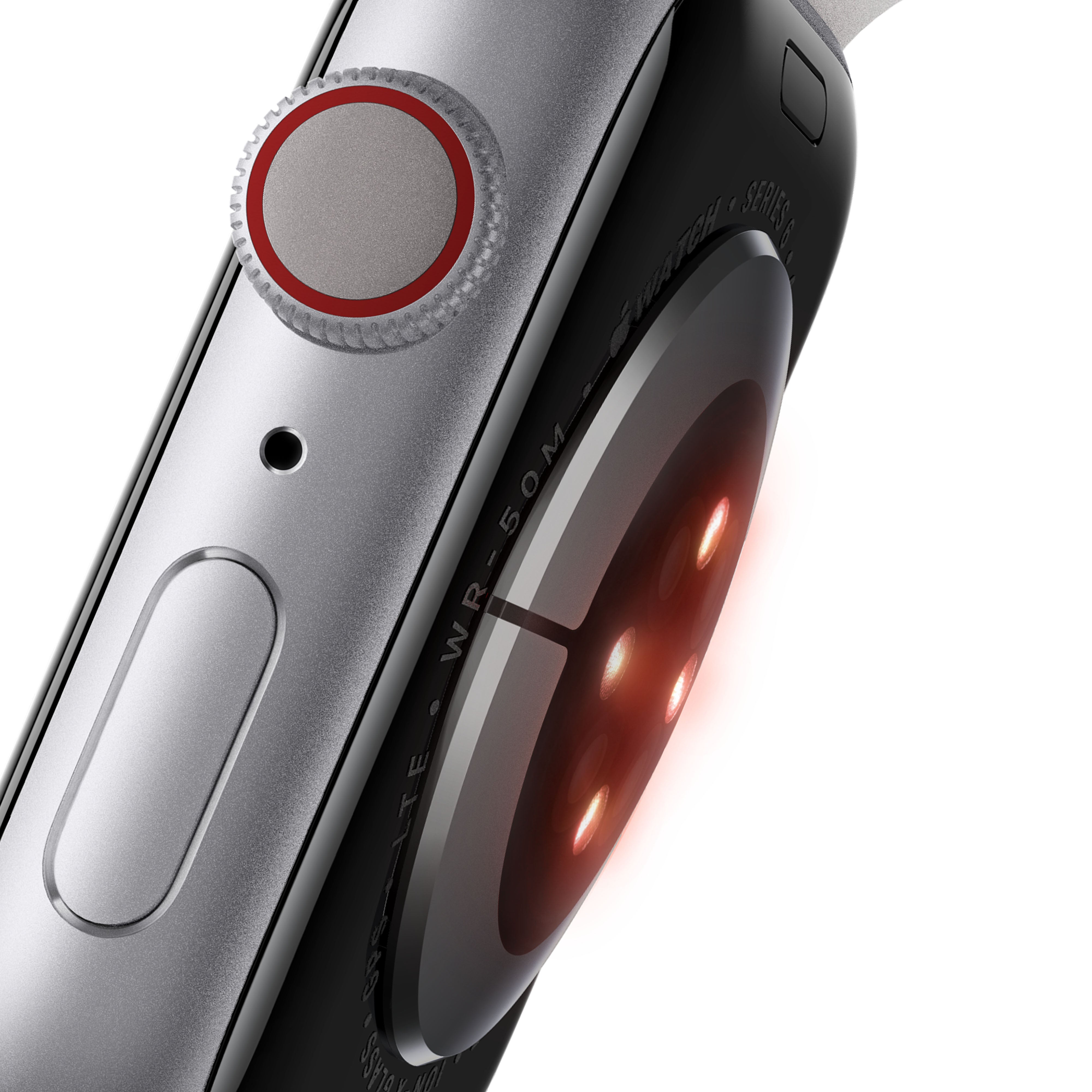 Apple Watch Series 6 GPS Cellular Caja de aluminio en azul de 40 mm Correa deportiva azul marino intenso Talla unica Mac Center Peru Mac Center Peru