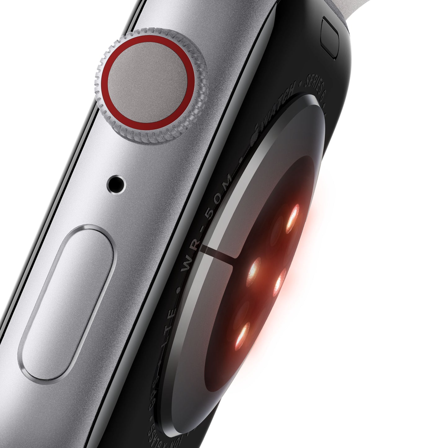 Apple Watch Series 6 (GPS + Cellular) - Caja de aluminio (PRODUCT)RED de 40 mm - Correa deportiva (PRODUCT)RED - Talla única
