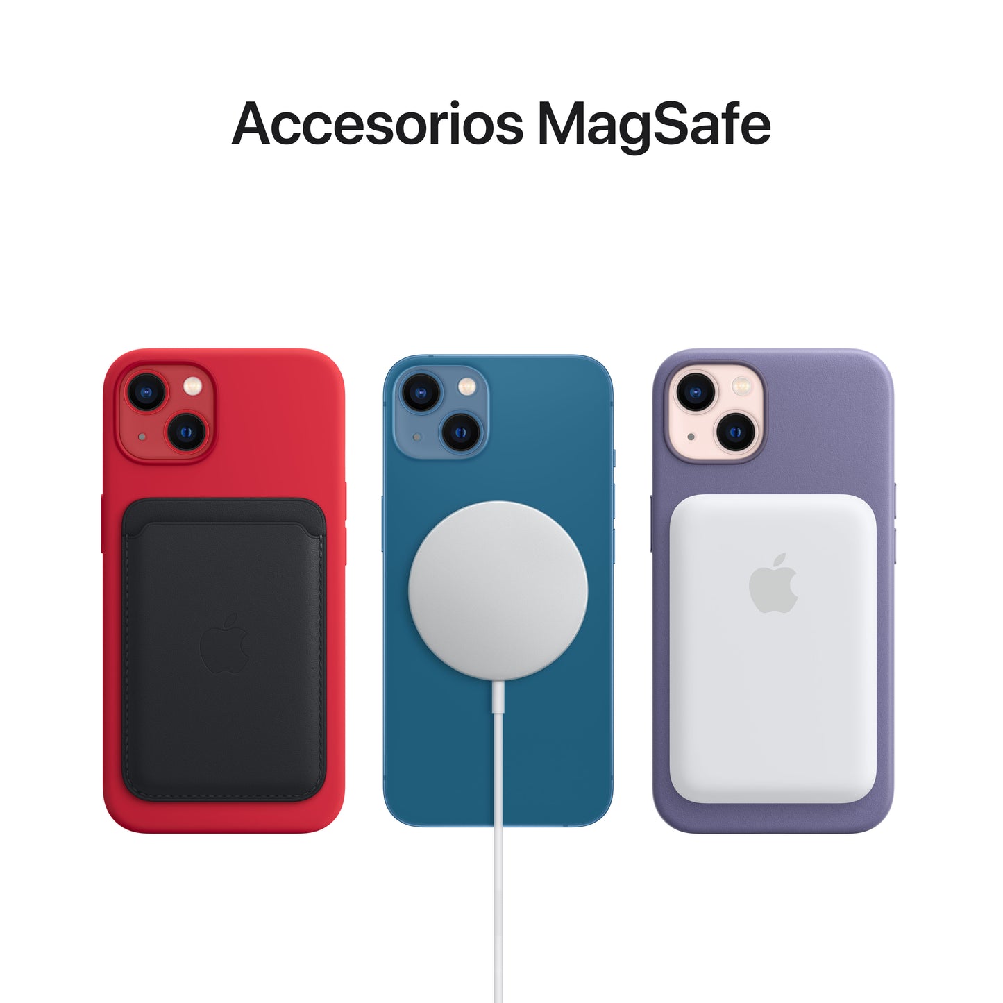 Cartera de piel con MagSafe para iPhone
