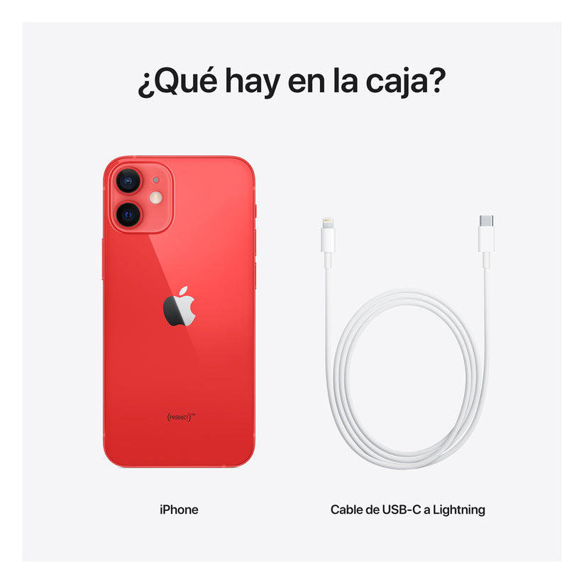 iPhone 12 Mini 64GB 4GB Rojo  REACONDICIONADO - Mac Center Peru