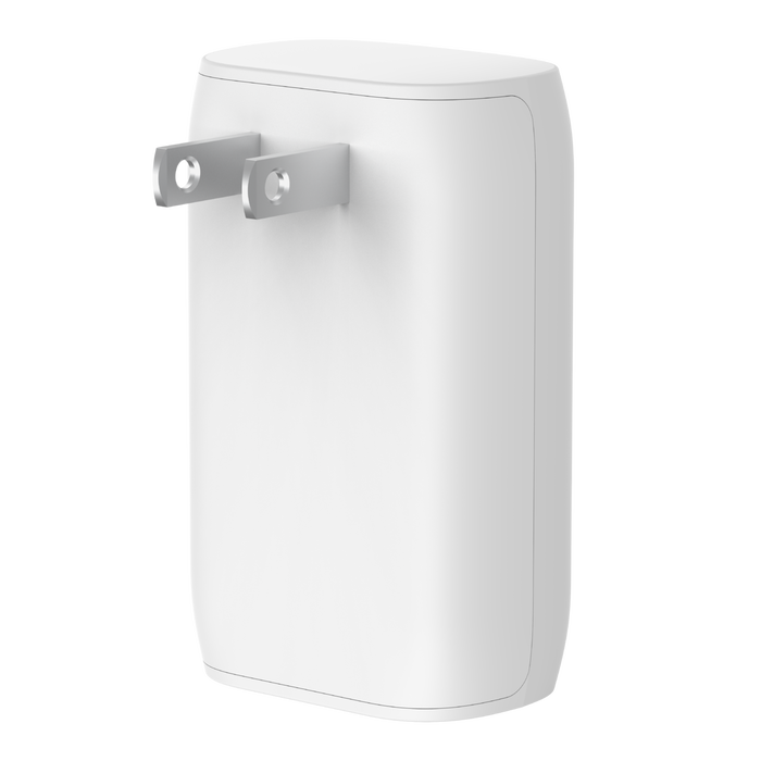 37W AC CHARGE USB-C 25W+ USB-A 12W WALL CHARGER
