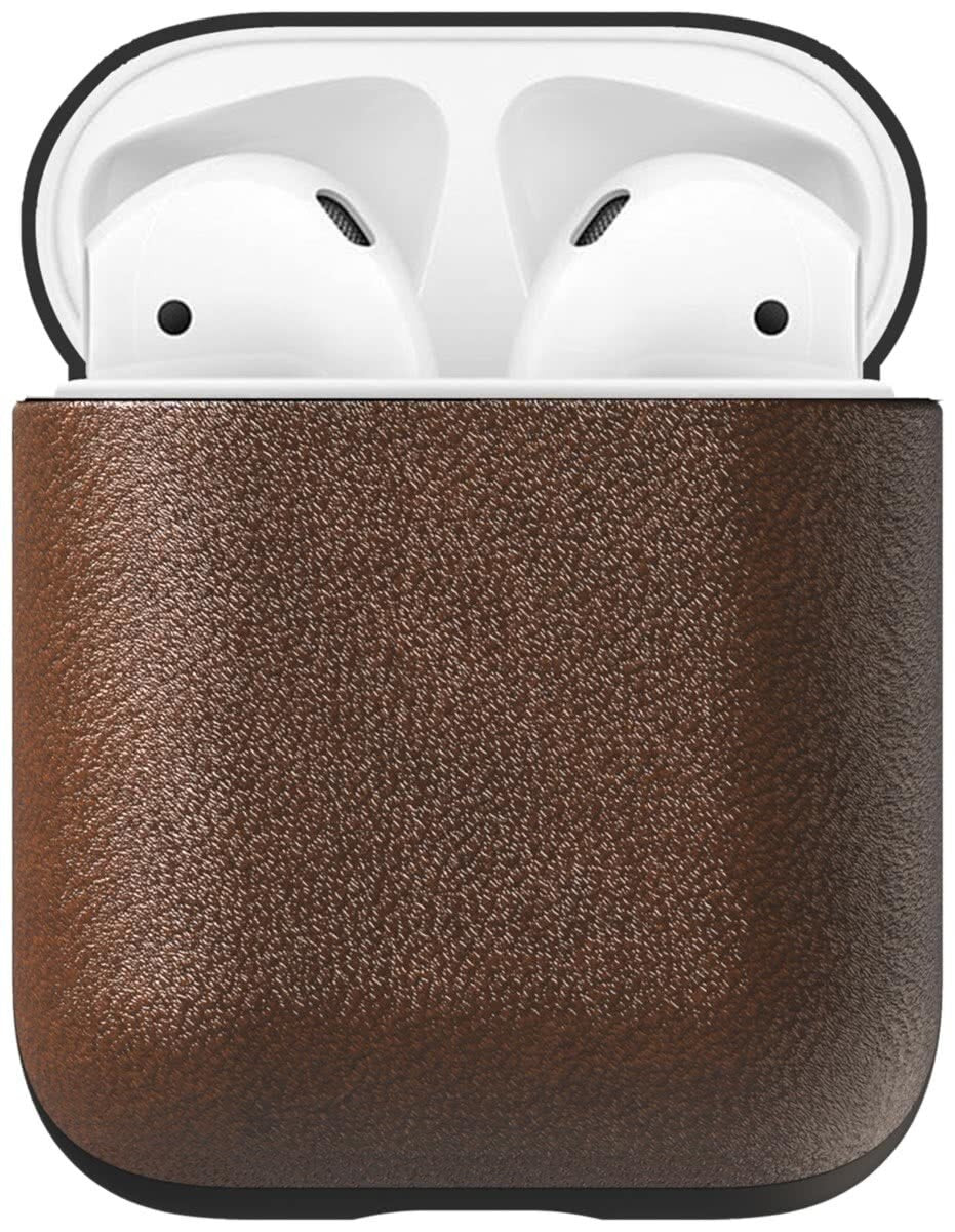 NOMAD AIRPODS CASE - RUSTIC BROWN LEATHER