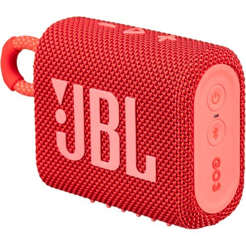 Parlante JBL GO 3 Portable Bluetooth - Rojo