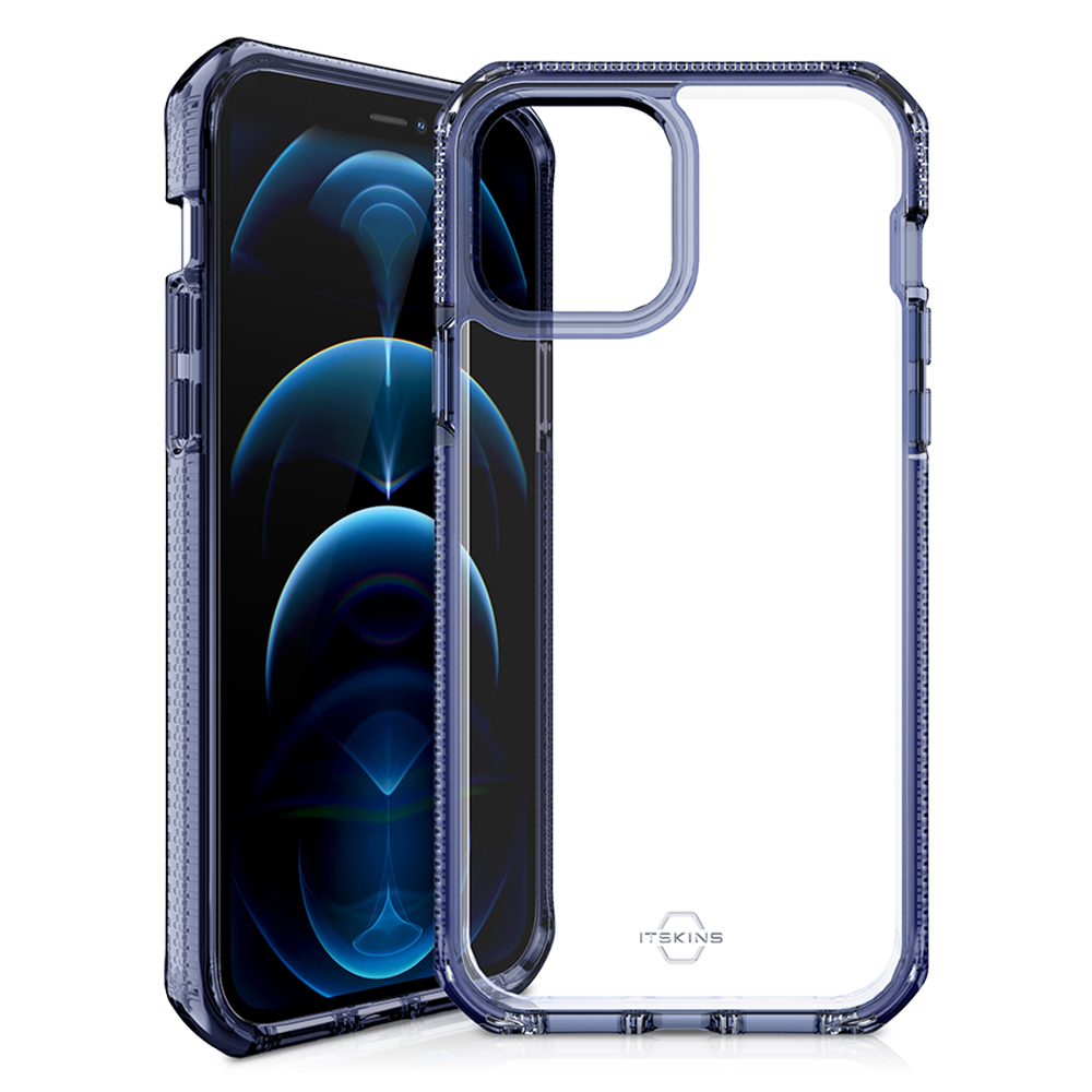 ITSKINS SUPREME CLEAR CASE FOR IPHONE 12 PRO MAX - DEEP