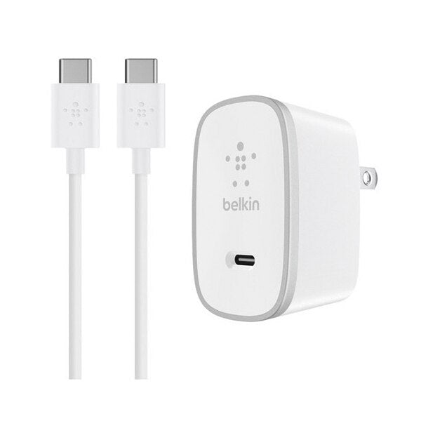 BELKIN WALL CHARGER USB C TO USB C CABLE 6FT