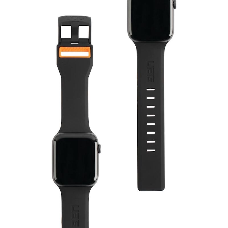 UAG CIVILIAN STRAP FOR APPLE WATCH 42/44MM BLACK/ORANGE