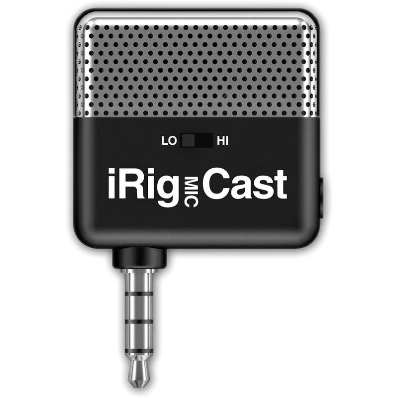 IK MULTIMEDIA IRIG MIC CAST PODCASTING MIC FOR IOS DEVICES