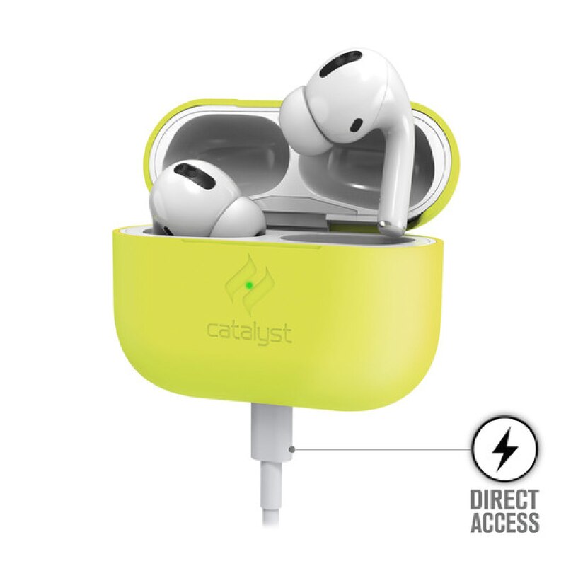 FUNDA CATALYST SLIM PARA AIRPODS PRO AMARILLO NEÓN