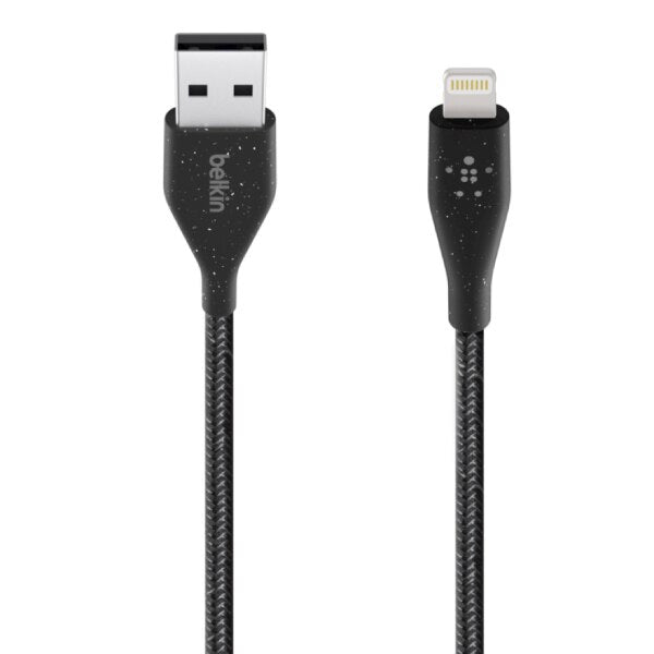 CABLE DURATEK  PLUS LIGHTNING A USB-A CON CORREA