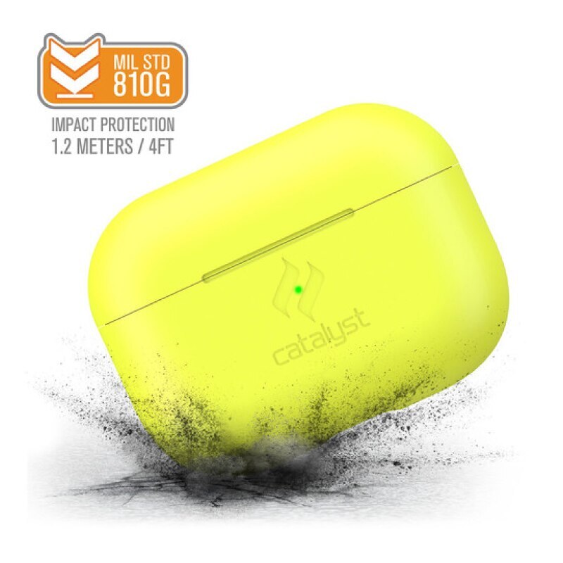 FUNDA CATALYST SLIM PARA AIRPODS PRO AMARILLO NEÓN