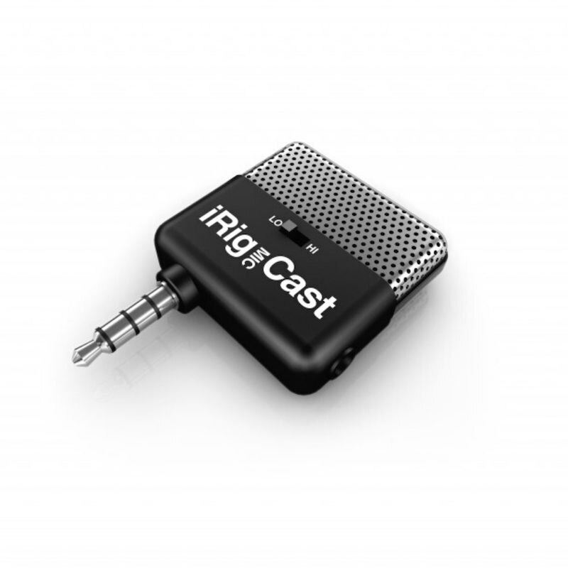 IK MULTIMEDIA IRIG MIC CAST PODCASTING MIC FOR IOS DEVICES
