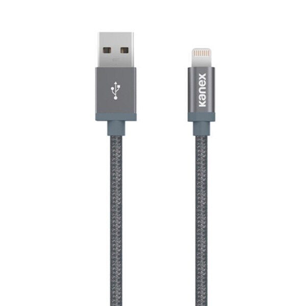 KANEX PREMIUM LIGHTNING TO USB 4FT BRAIDED CHARGE AND SYNC CABLE